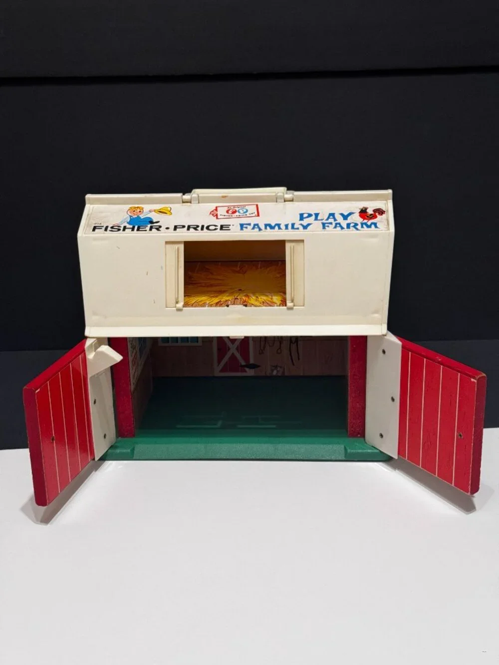 Fisher Price Toy Play Family Farm Barn 915, Vintage Circa 1979-1981